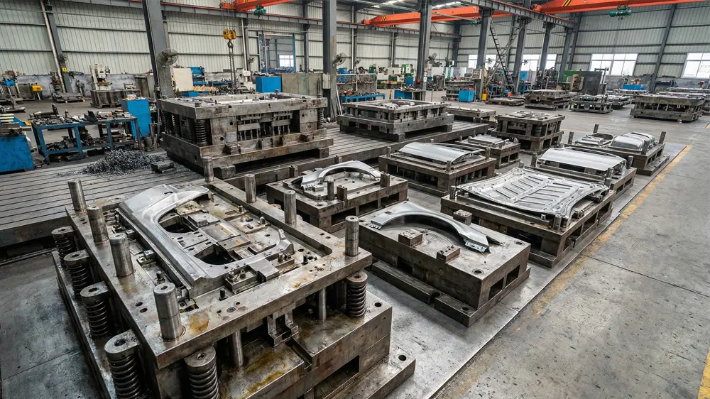 Automobilgintza estanpatzeko trokelak