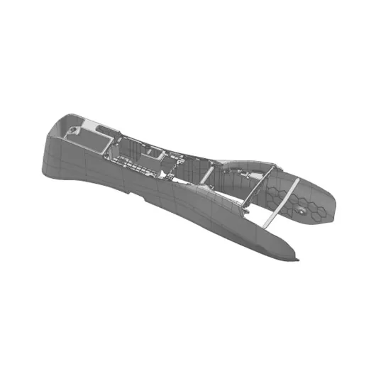 Automotive Center Console Panel Injekzio Moldea