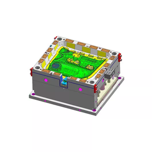 Automozioko Ate Panela Gorputz Nagusiaren Injekzio Moldea