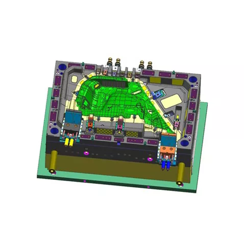 Automozioko Ezkerreko Alboko Panel Estanpatzeko Troquela